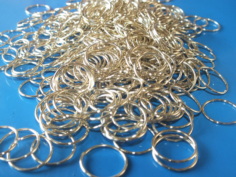Silver copper alloy ring